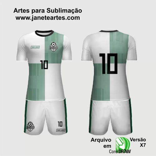 Arte Vetor Camisa de Time Amador 2024 - Modelo 19 Arte Vetor Camisa de Time Amador 2024 - Modelo 19