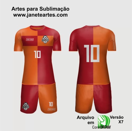 Arte Vetor Camisa de Time Amador 2024 - Modelo 22 Arte Vetor Camisa de Time Amador 2024 - Modelo 22
