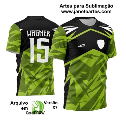 Arte Vetor Camisa de Time Amador 2024 - Modelo 345 Arte Vetor Camisa de Time Amador 2024 - Modelo 345