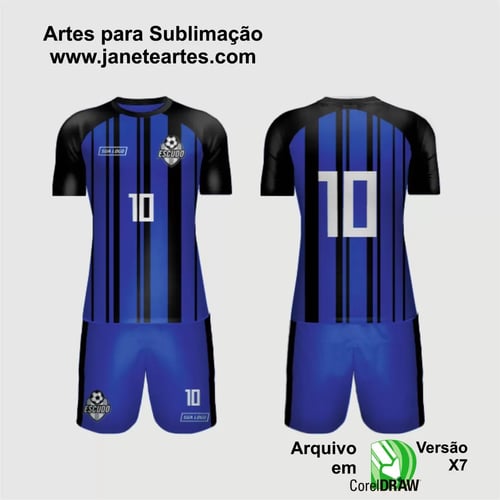 Arte Vetor Camisa de Time Amador 2024 - Modelo 23 Arte Vetor Camisa de Time Amador 2024 - Modelo 23