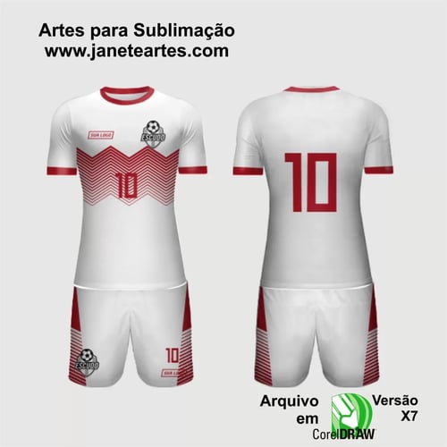 Arte Vetor Camisa de Time Amador 2024 - Modelo 26 Arte Vetor Camisa de Time Amador 2024 - Modelo 26