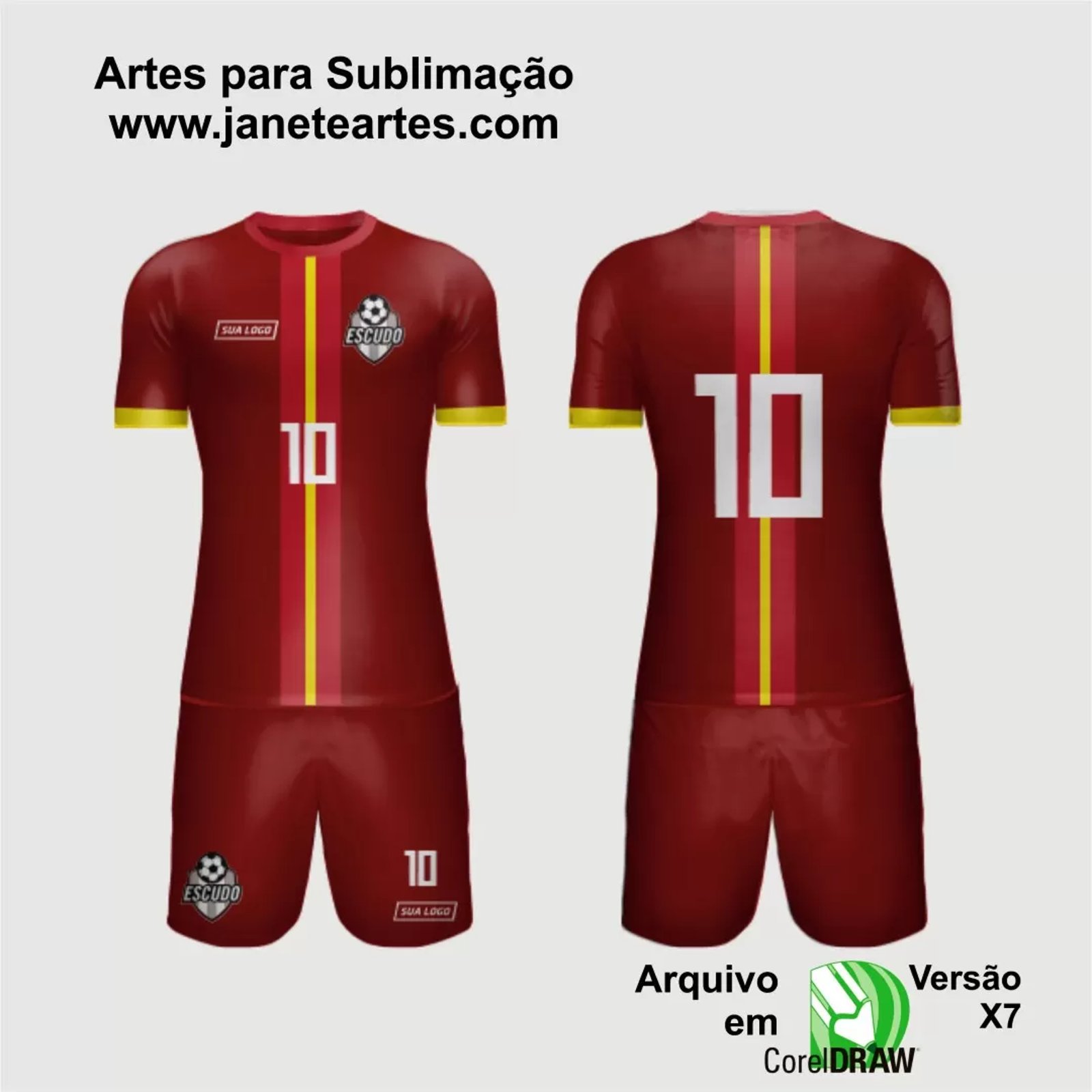 Arte Vetor Camisa de Time Amador 2024 - Modelo 28