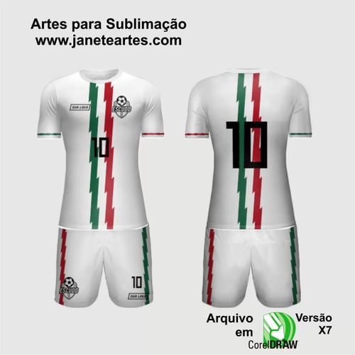 Arte Vetor Camisa de Time Amador 2024 - Modelo 29 Arte Vetor Camisa de Time Amador 2024 - Modelo 29