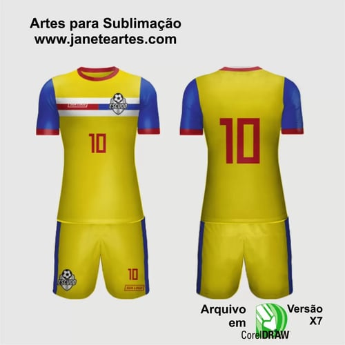Arte Vetor Camisa de Time Amador 2024 - Modelo 33 Arte Vetor Camisa de Time Amador 2024 - Modelo 33