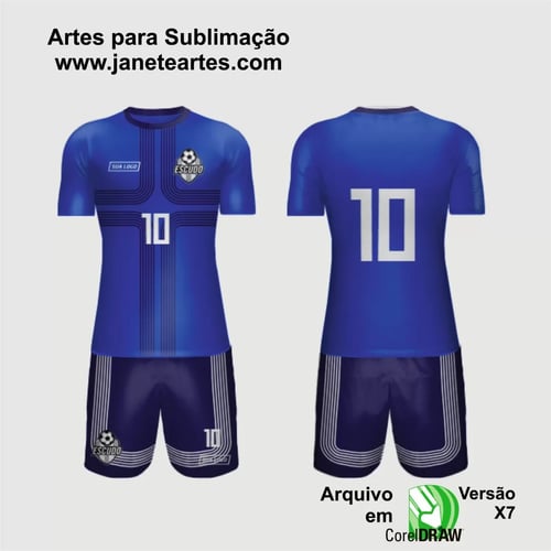 Arte Vetor Camisa de Time Amador 2024 - Modelo 34 Arte Vetor Camisa de Time Amador 2024 - Modelo 34