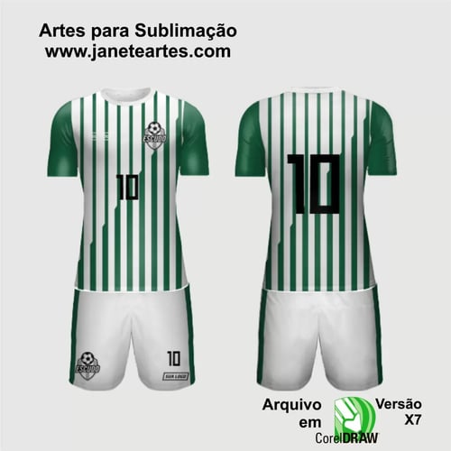 Arte Vetor Camisa de Time Amador 2024 - Modelo 38