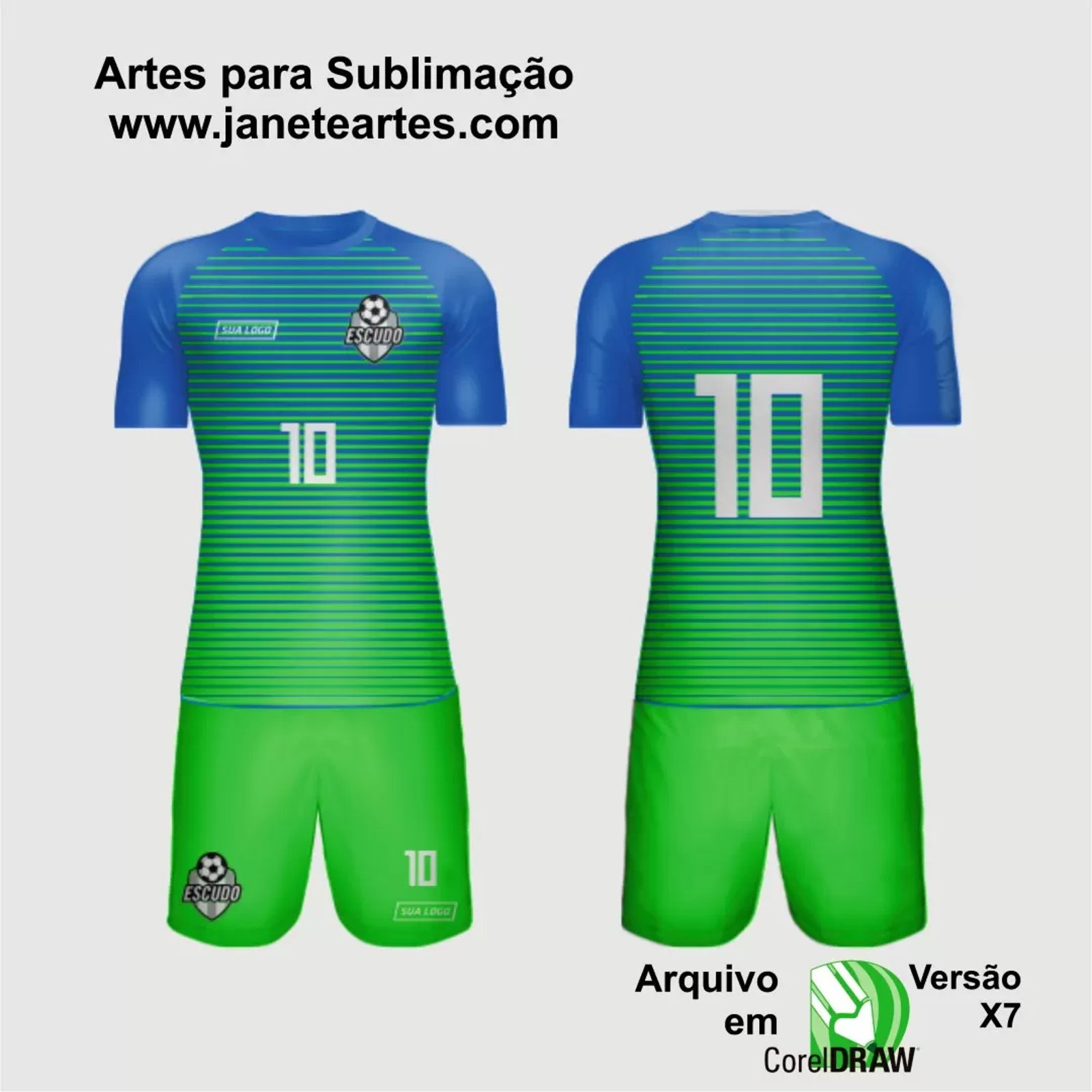 Arte Vetor Camisa de Time Amador 2024 - Modelo 41