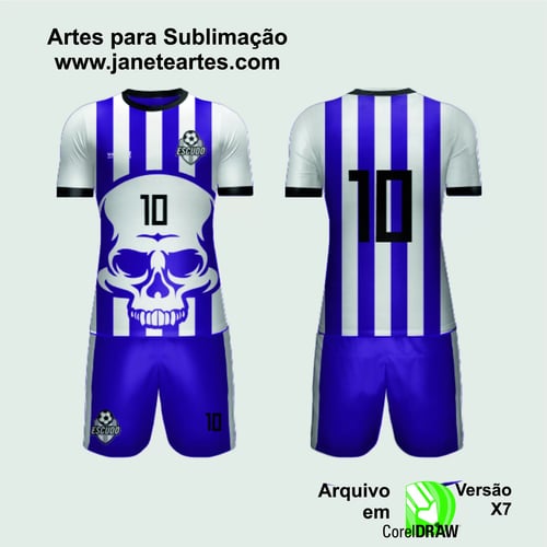 Arte Vetor Camisa de Time Amador 2024 - Modelo 48 Arte Vetor Camisa de Time Amador 2024 - Modelo 48