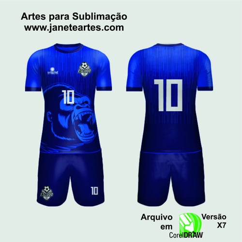 Arte Vetor Camisa de Time Amador 2024 - Modelo 51 Arte Vetor Camisa de Time Amador 2024 - Modelo 51