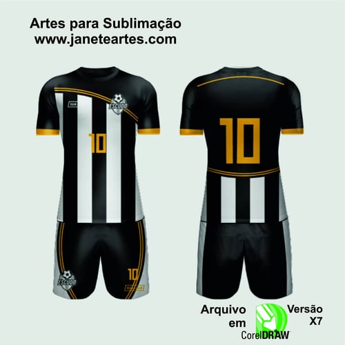 Arte Vetor Camisa de Time Amador 2024 - Modelo 55 Arte Vetor Camisa de Time Amador 2024 - Modelo 55