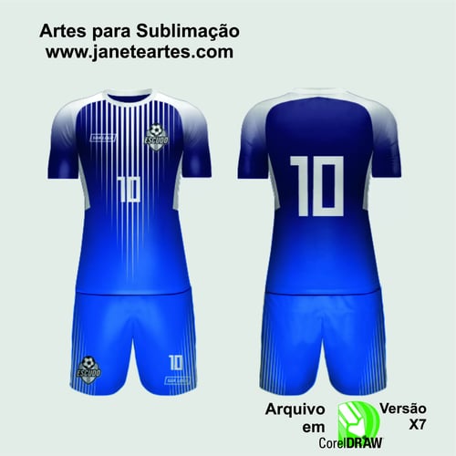 Arte Vetor Camisa de Time Amador 2024 - Modelo 60