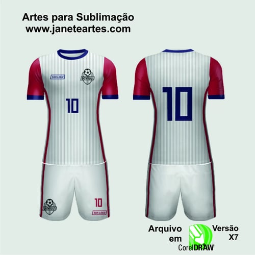 Arte Vetor Camisa de Time Amador 2024 - Modelo 66 Arte Vetor Camisa de Time Amador 2024 - Modelo 66