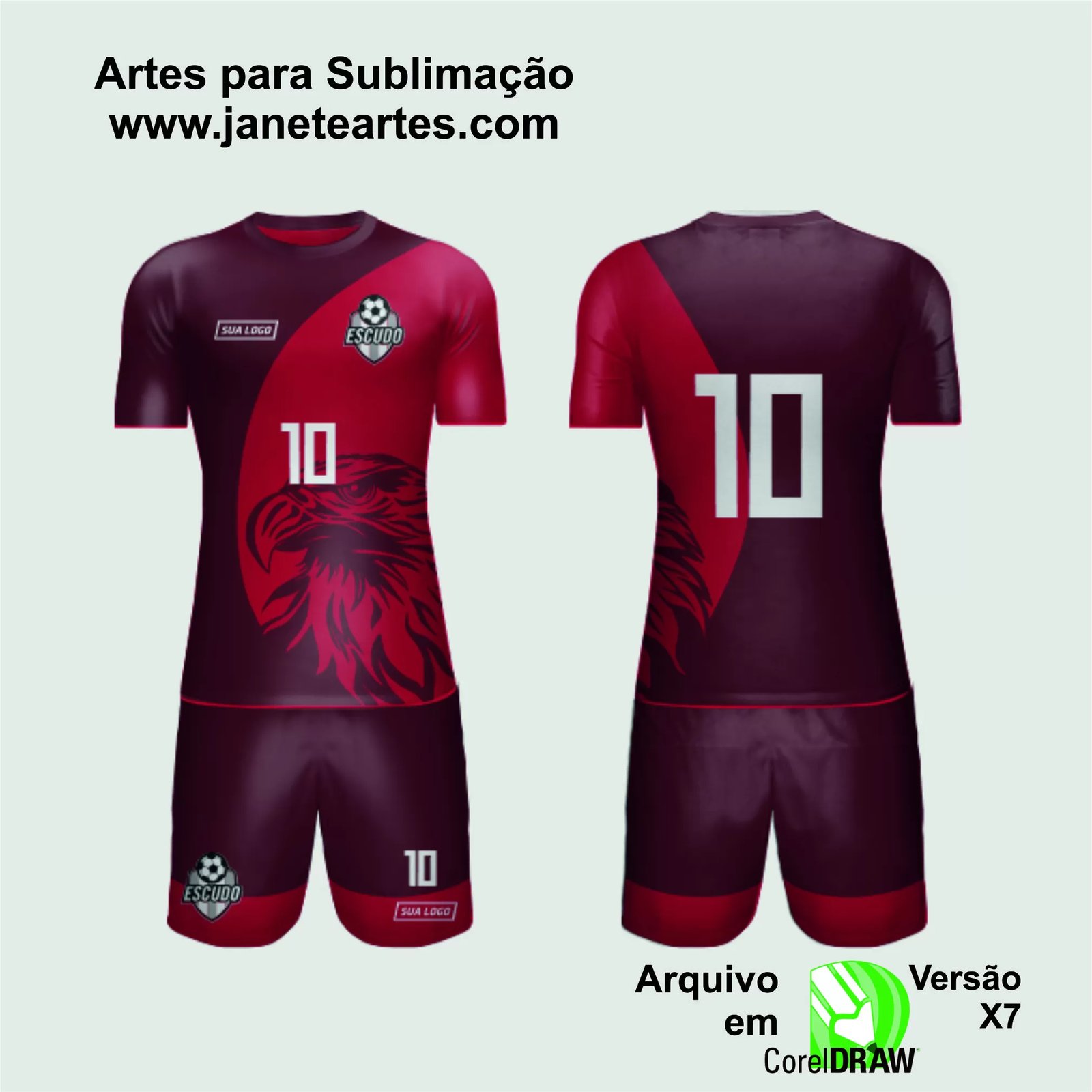 Arte Vetor Camisa de Time Amador 2024 - Modelo 74