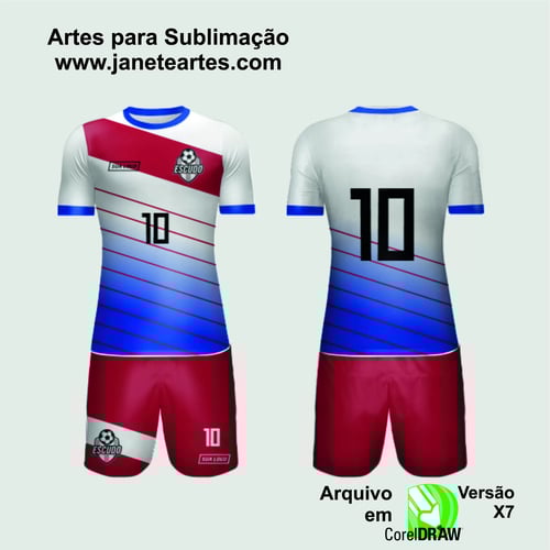 Arte Vetor Camisa de Time Amador 2024 - Modelo 75 Arte Vetor Camisa de Time Amador 2024 - Modelo 75