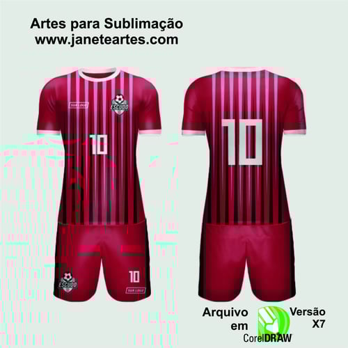 Arte Vetor Camisa de Time Amador 2024 - Modelo 77 Arte Vetor Camisa de Time Amador 2024 - Modelo 77