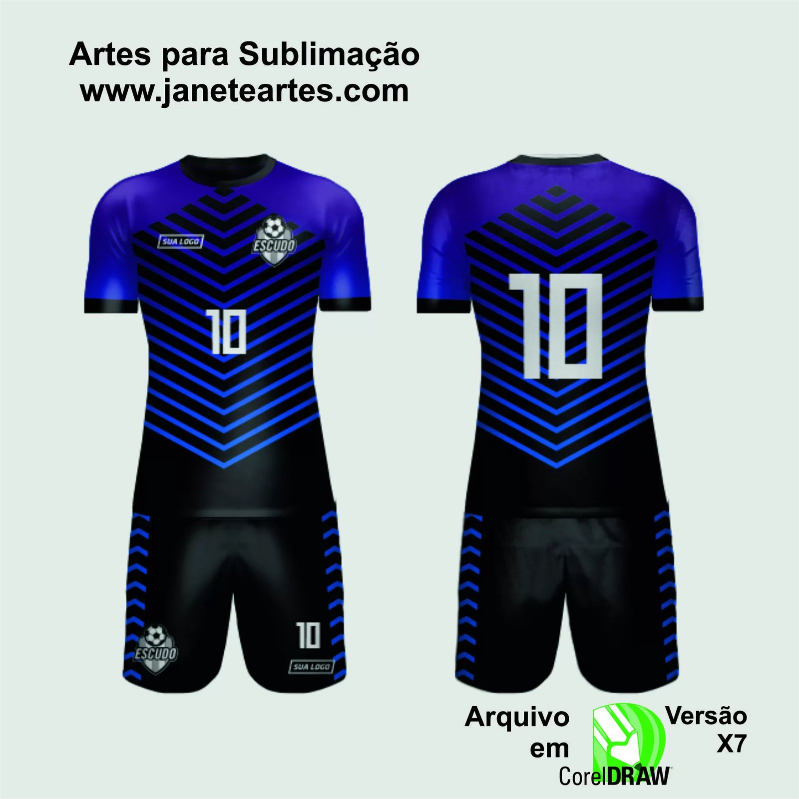 Arte Vetor Camisa de Time Amador 2024 - Modelo 78