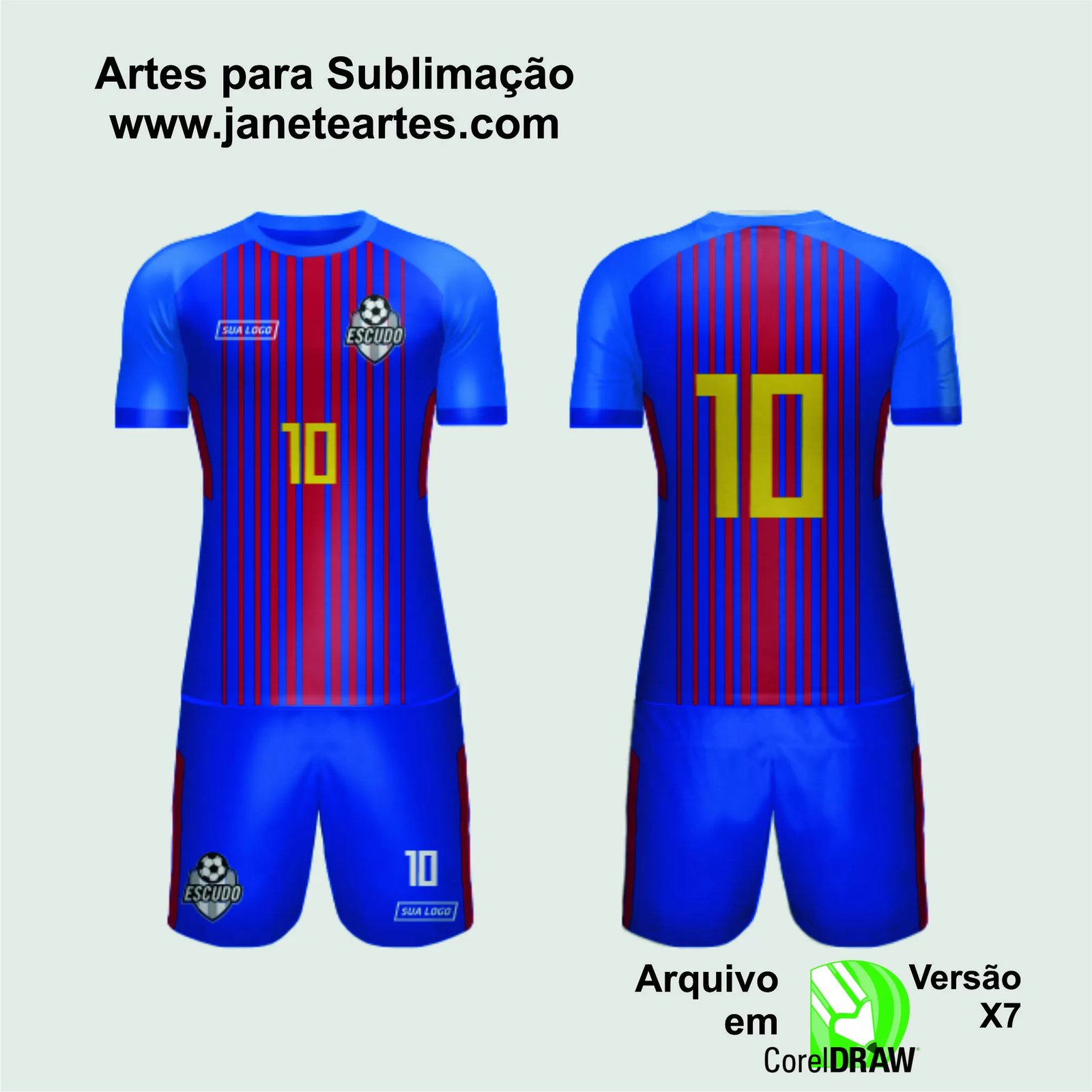 Arte Vetor Camisa de Time Amador 2024 - Modelo 82