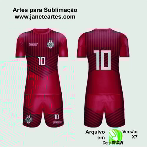 Arte Vetor Camisa de Time Amador 2024 - Modelo 98 Arte Vetor Camisa de Time Amador 2024 - Modelo 98