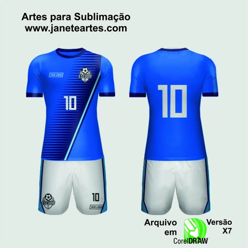 Arte Vetor Camisa de Time Amador 2024 - Modelo 101 Arte Vetor Camisa de Time Amador 2024 - Modelo 101