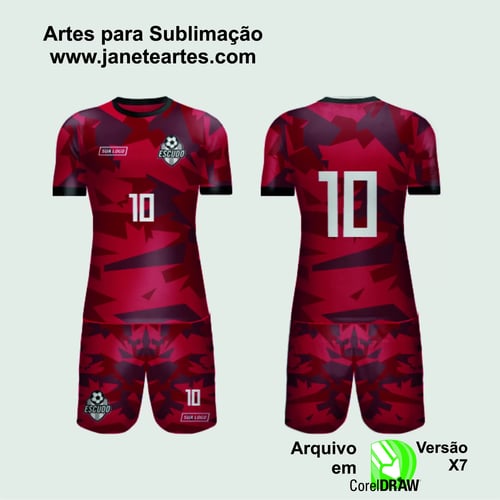 Arte Vetor Camisa de Time Amador 2024 - Modelo 118 Arte Vetor Camisa de Time Amador 2024 - Modelo 118