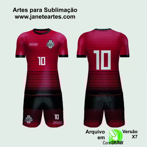 Arte Vetor Camisa de Time Amador 2024 - Modelo 121 Arte Vetor Camisa de Time Amador 2024 - Modelo 121