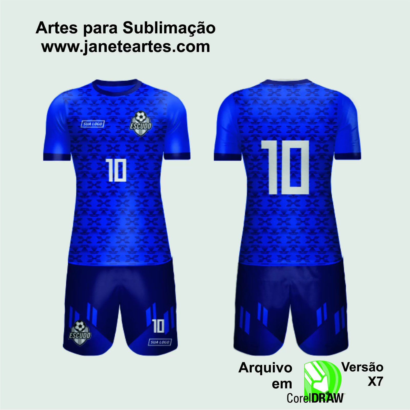 Arte Vetor Camisa de Time Amador 2024 - Modelo 122