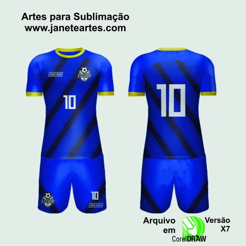 Arte Vetor Camisa de Time Amador 2024 - Modelo 131