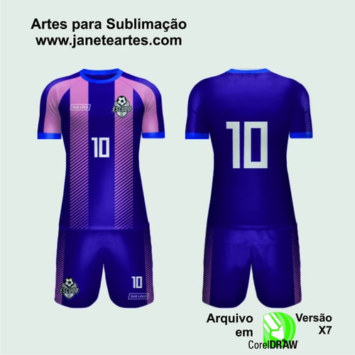 Arte Vetor Camisa de Time Amador 2024 - Modelo 132 Arte Vetor Camisa de Time Amador 2024 - Modelo 132