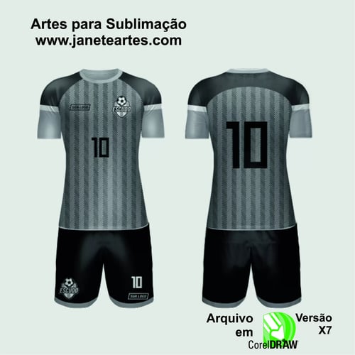 Arte Vetor Camisa de Time Amador 2024 - Modelo 135