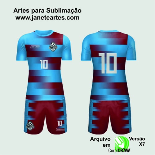 Arte Vetor Camisa de Time Amador 2024 - Modelo 140 Arte Vetor Camisa de Time Amador 2024 - Modelo 140