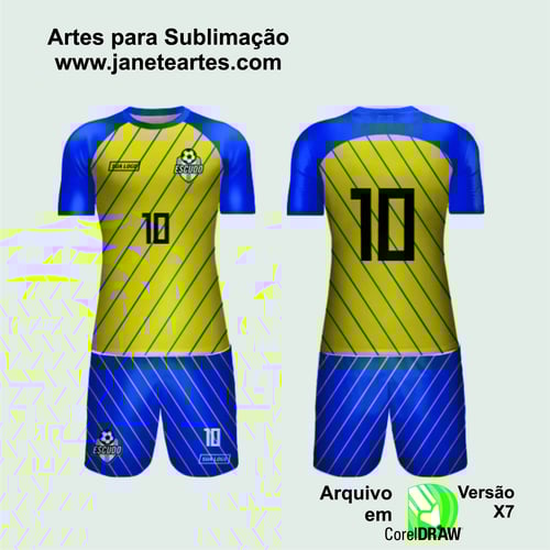 Arte Vetor Camisa de Time Amador 2024 - Modelo 143 Arte Vetor Camisa de Time Amador 2024 - Modelo 143