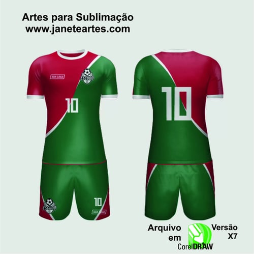Arte Vetor Camisa de Time Amador 2024 - Modelo 151 Arte Vetor Camisa de Time Amador 2024 - Modelo 151