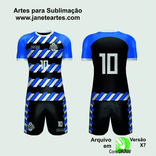 Arte Vetor Camisa de Time Amador 2024 - Modelo 156 Arte Vetor Camisa de Time Amador 2024 - Modelo 156