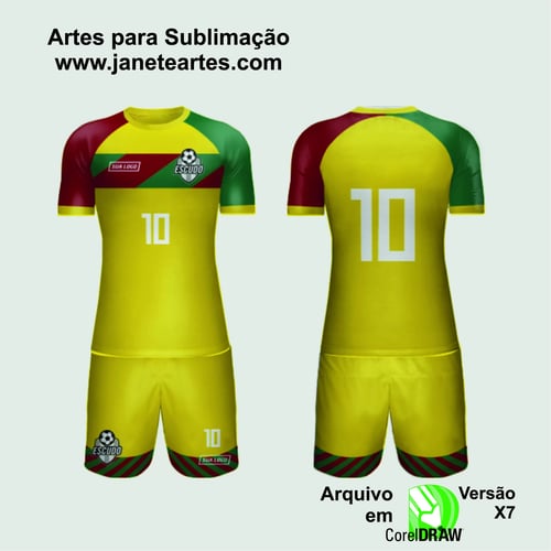 Arte Vetor Camisa de Time Amador 2024 - Modelo 160 Arte Vetor Camisa de Time Amador 2024 - Modelo 160