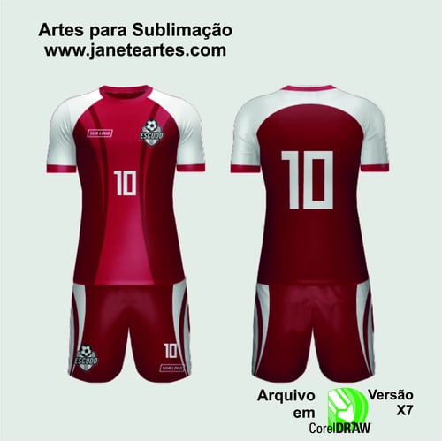 Arte Vetor Camisa de Time Amador 2024 - Modelo 176 Arte Vetor Camisa de Time Amador 2024 - Modelo 176