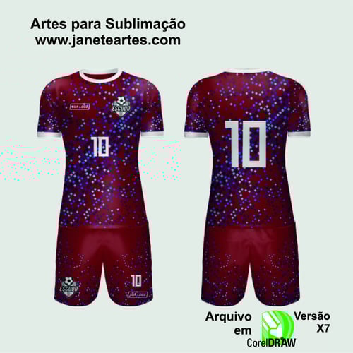 Arte Vetor Camisa de Time Amador 2024 - Modelo 183 Arte Vetor Camisa de Time Amador 2024 - Modelo 183