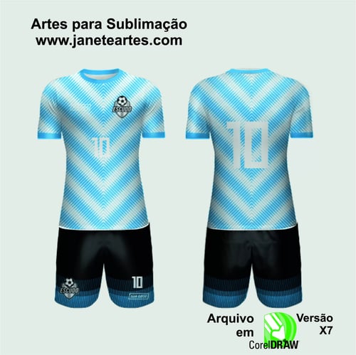 Arte Vetor Camisa de Time Amador 2024 - Modelo 197 Arte Vetor Camisa de Time Amador 2024 - Modelo 197