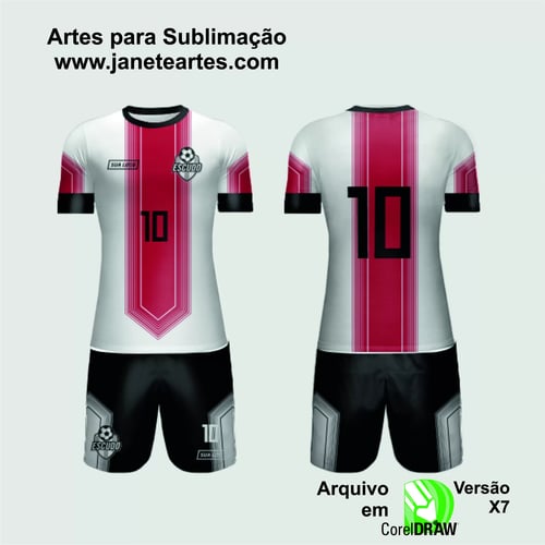 Arte Vetor Camisa de Time Amador 2024 - Modelo 199 Arte Vetor Camisa de Time Amador 2024 - Modelo 199