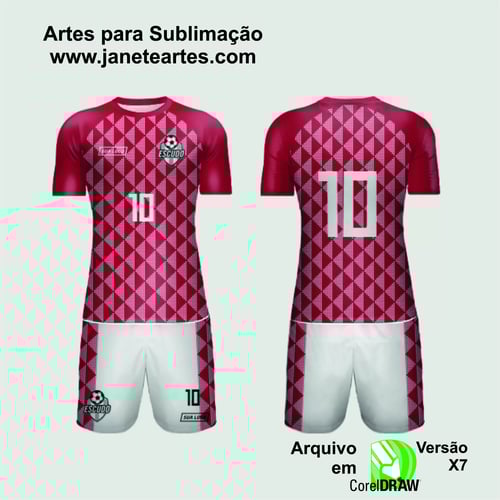 Arte Vetor Camisa de Time Amador 2024 - Modelo 200