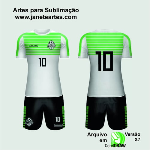 Arte Vetor Camisa de Time Amador 2024 - Modelo 204 Arte Vetor Camisa de Time Amador 2024 - Modelo 204
