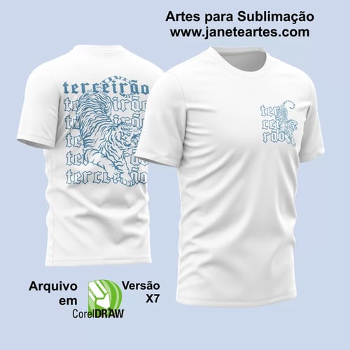 Arte Vetor Camisa Terceirão 2024 Tigre
