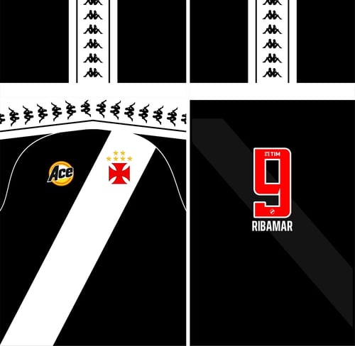arte camisa o vasco titular 2023