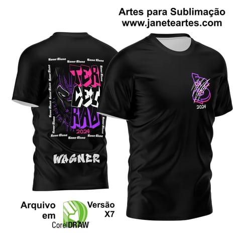 Arte Vetor Camisa Terceirão 2024 Pantera Negra