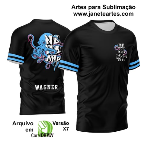 Arte Vetor Camisa Nono Ano 2024 Polvo