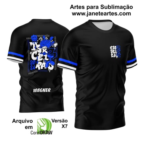 Arte Vetor Camisa Terceirão Cerebro 2024