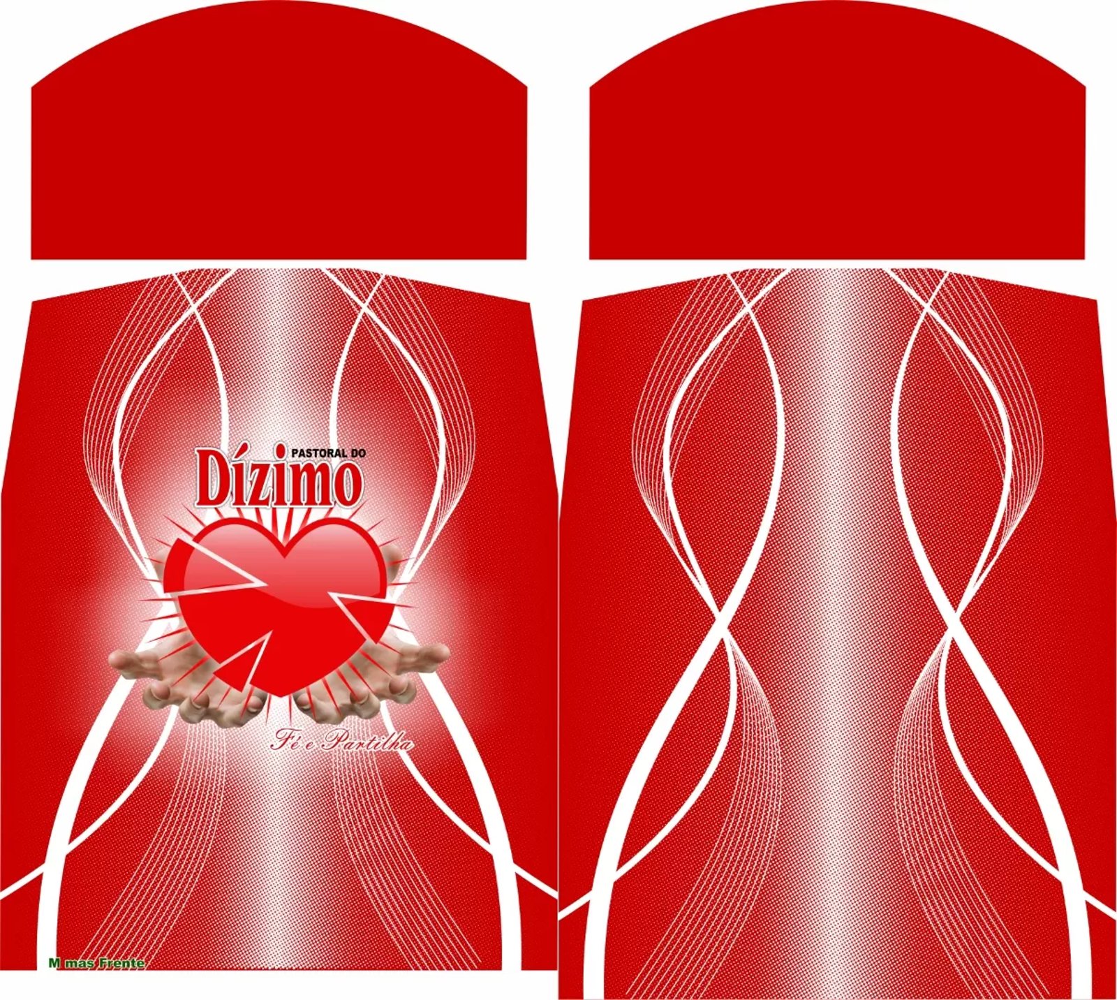 Arte Camisa Pastoral do Dízimo Sublimação