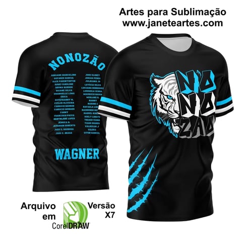 Arte Vetor Camisa Nono Ano 2024 Tigre