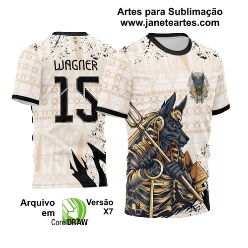 Arte Vetor Camisa InterClasse 2024 Anúbis