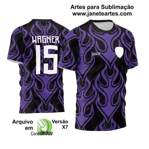 Arte Vetor Camisa InterClasse 2024 Chamas