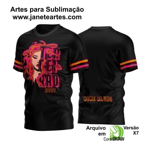 Arte vetor de Medusa Rosa em estilo desenho animado, com cabelos em forma de serpentes e olhos hipnóticos. Cores predominantes: rosa e preto.